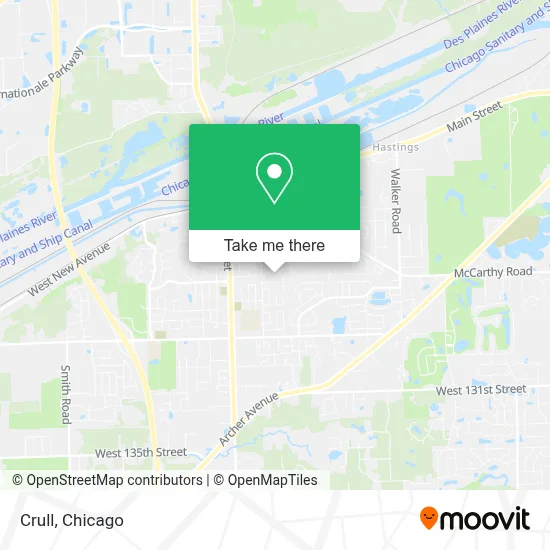 Crull map