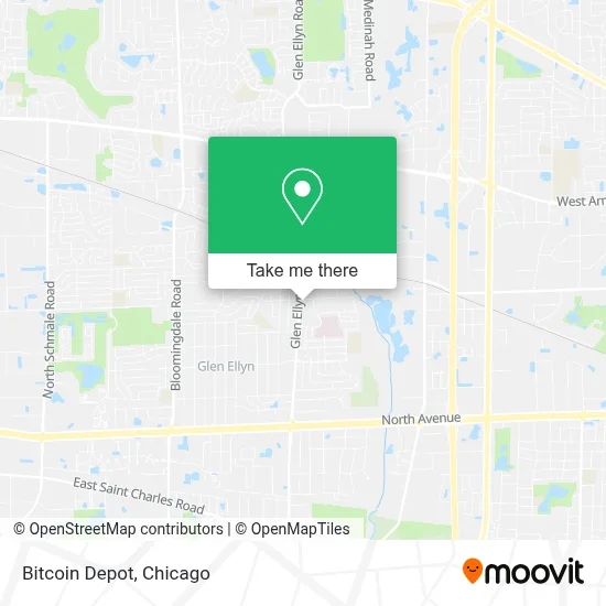 Bitcoin Depot map