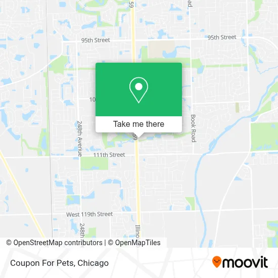 Coupon For Pets map