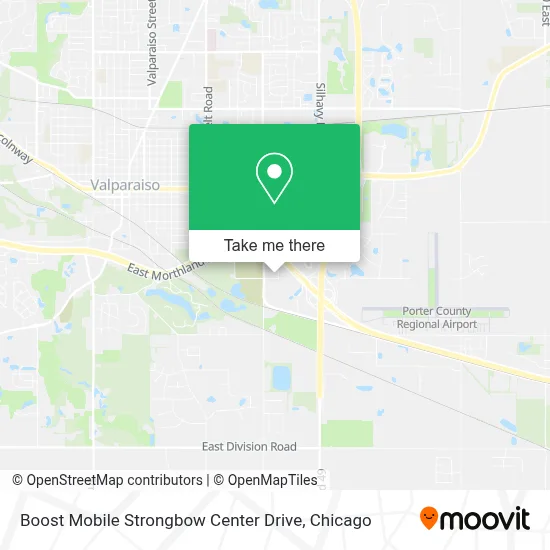Boost Mobile Strongbow Center Drive map