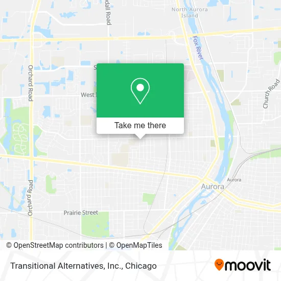 Transitional Alternatives, Inc. map