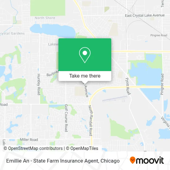 Emillie An - State Farm Insurance Agent map