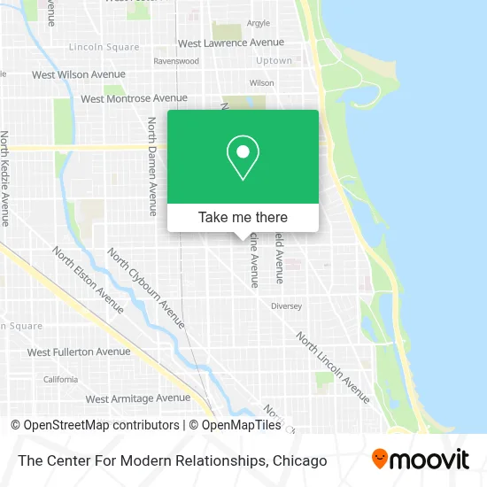 The Center For Modern Relationships map