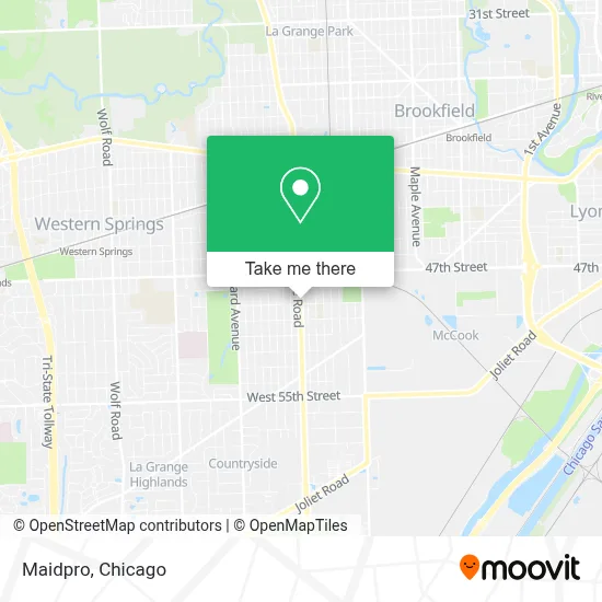 Maidpro map