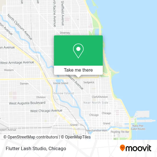 Flutter Lash Studio map