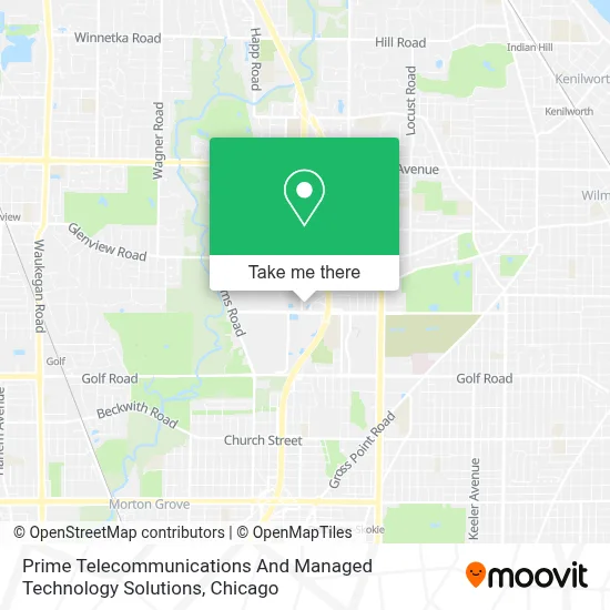 Prime Telecommunications And Managed Technology Solutions map