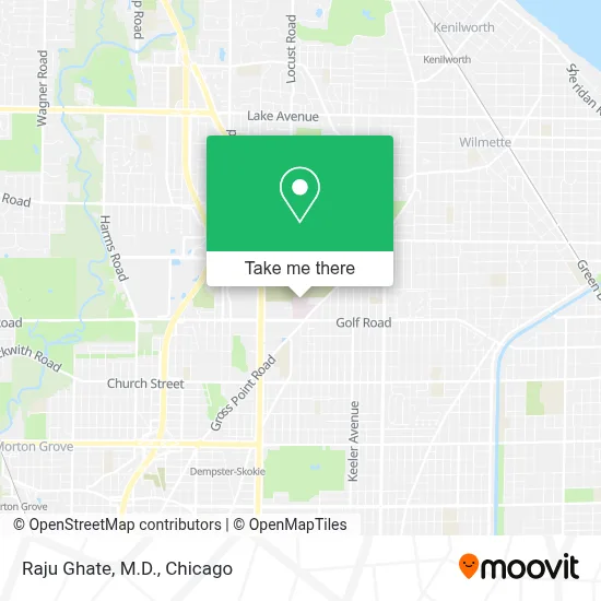 Raju Ghate, M.D. map