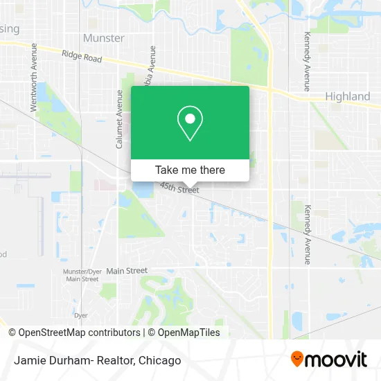 Jamie Durham- Realtor map