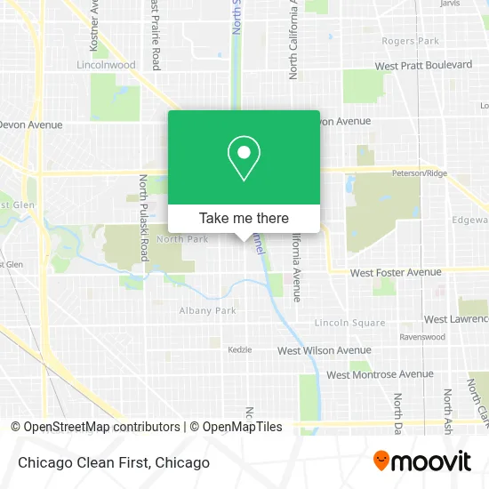 Chicago Clean First map