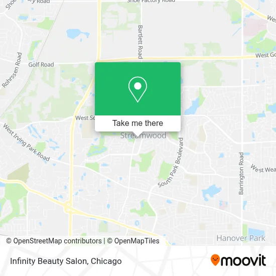 Infinity Beauty Salon map