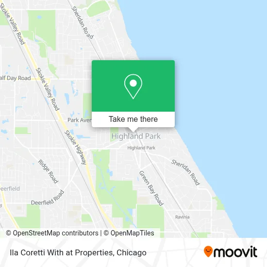 Ila Coretti With at Properties map