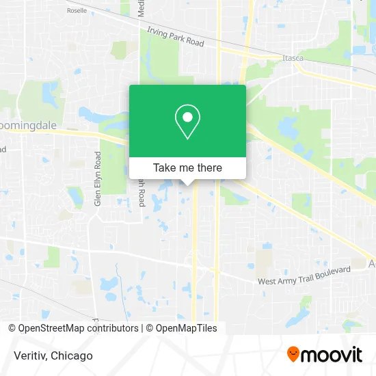 Veritiv map