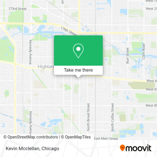 Kevin Mcclellan map