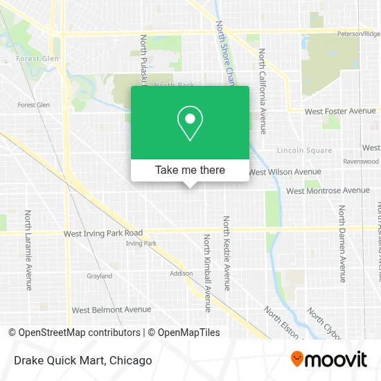 Drake Quick Mart map