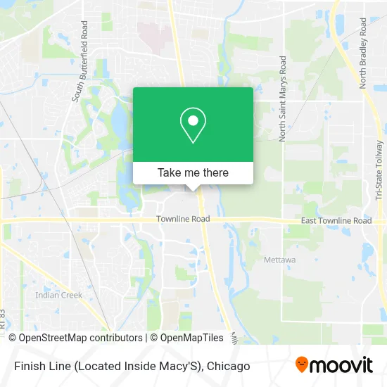 Finish Line (Located Inside Macy'S) map