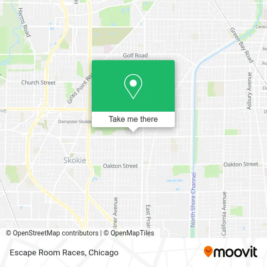 Escape Room Races map