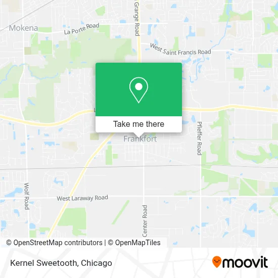 Kernel Sweetooth map