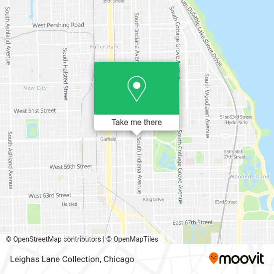 Leighas Lane Collection map