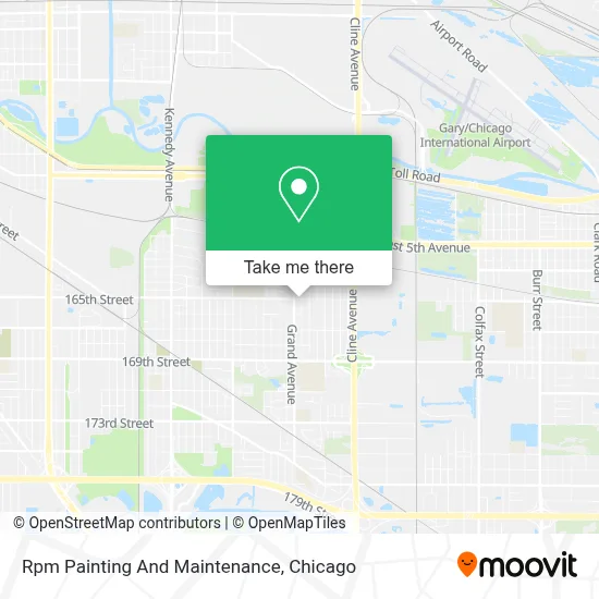 Rpm Painting And Maintenance map