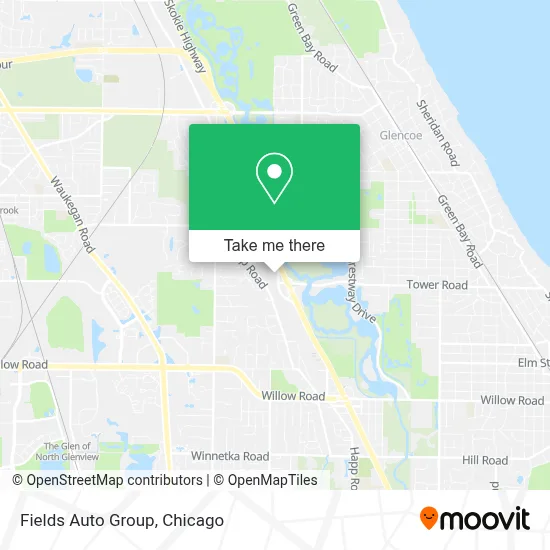 Fields Auto Group map