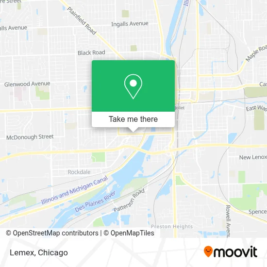 Lemex map