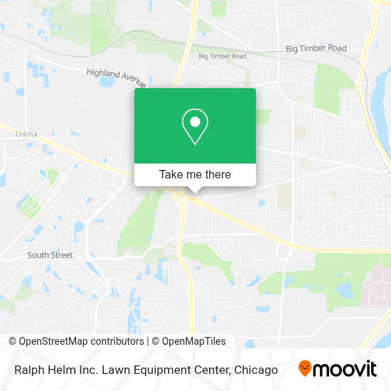 Ralph Helm Inc. Lawn Equipment Center map
