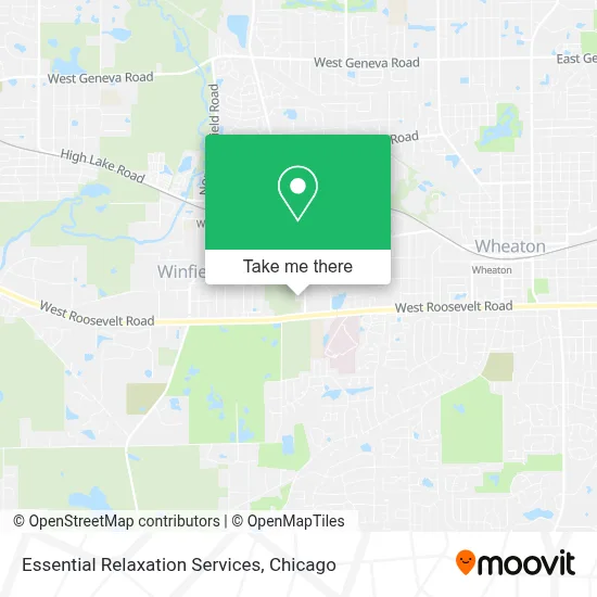 Essential Relaxation Services map