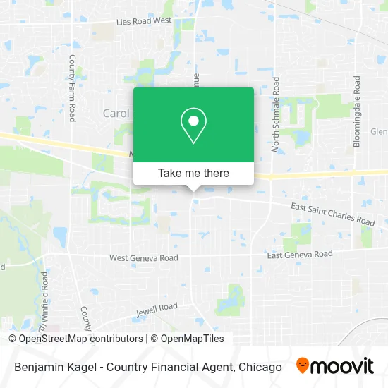 Benjamin Kagel - Country Financial Agent map