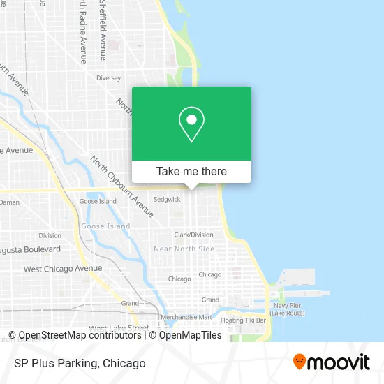 SP Plus Parking map
