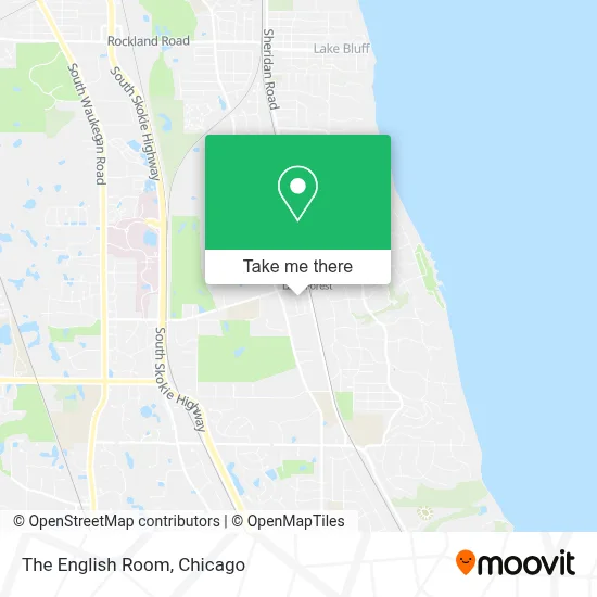 The English Room map
