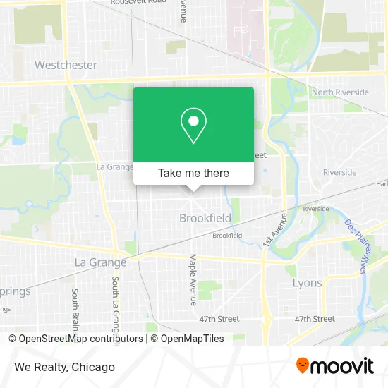 We Realty map