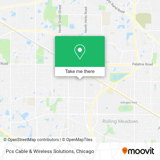 Pcs Cable & Wireless Solutions map