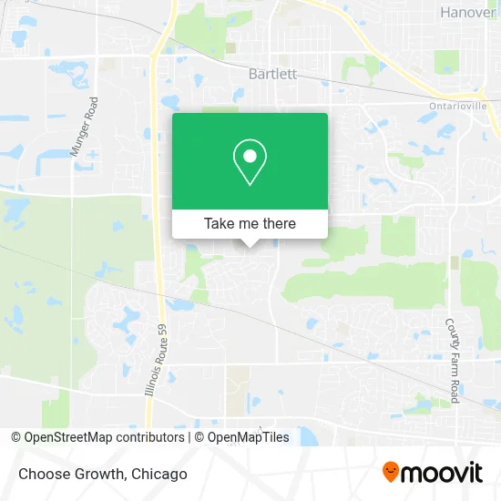 Choose Growth map