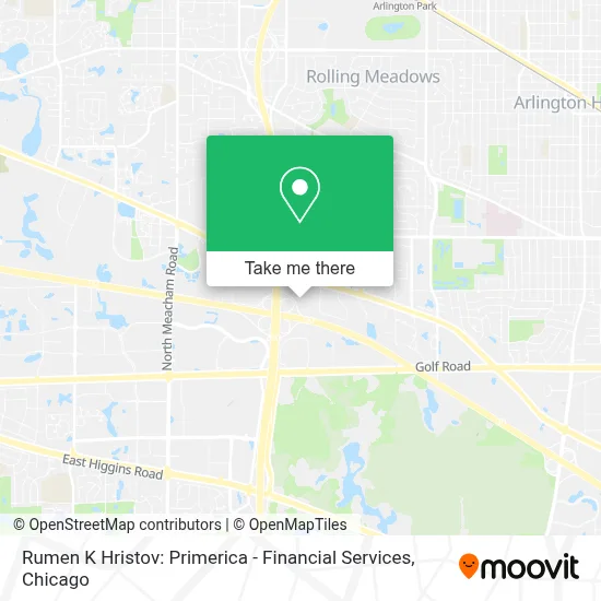 Rumen K Hristov: Primerica - Financial Services map