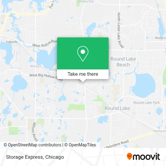 Storage Express map