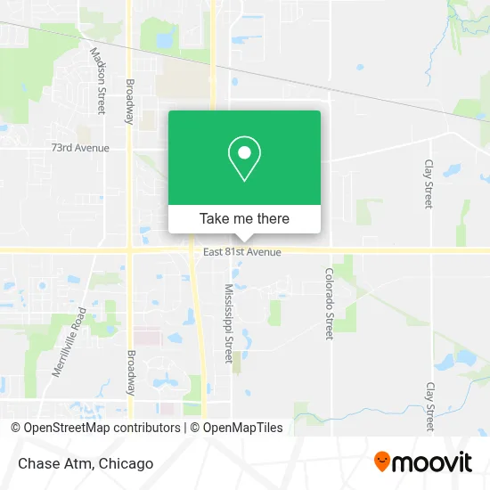 Chase Atm map