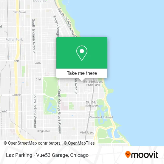 Laz Parking - Vue53 Garage map
