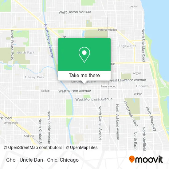 Gho - Uncle Dan - Chic map