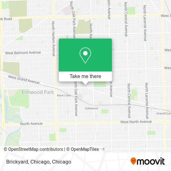 Brickyard, Chicago map