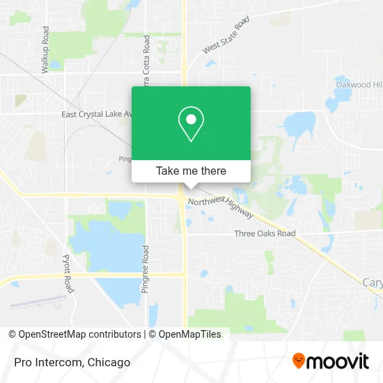 Pro Intercom map
