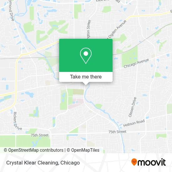 Crystal Klear Cleaning map