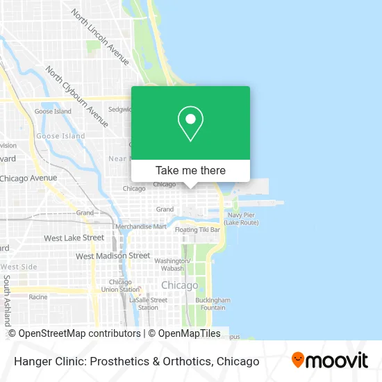 Hanger Clinic: Prosthetics & Orthotics map