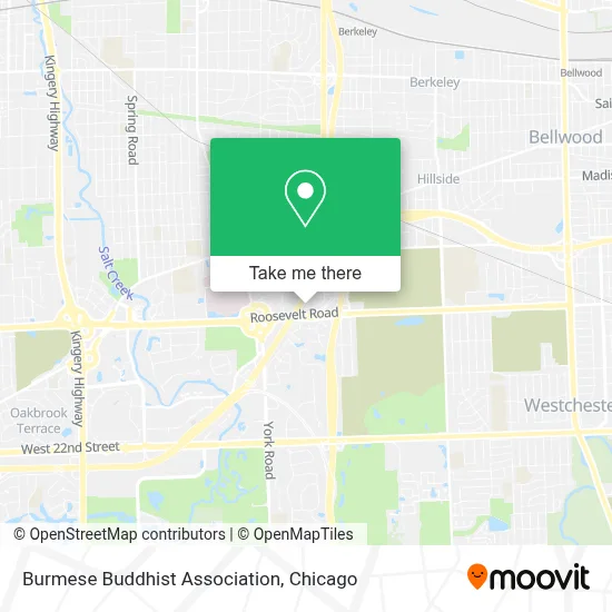 Burmese Buddhist Association map