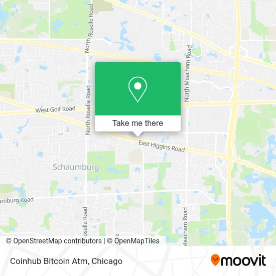 Coinhub Bitcoin Atm map