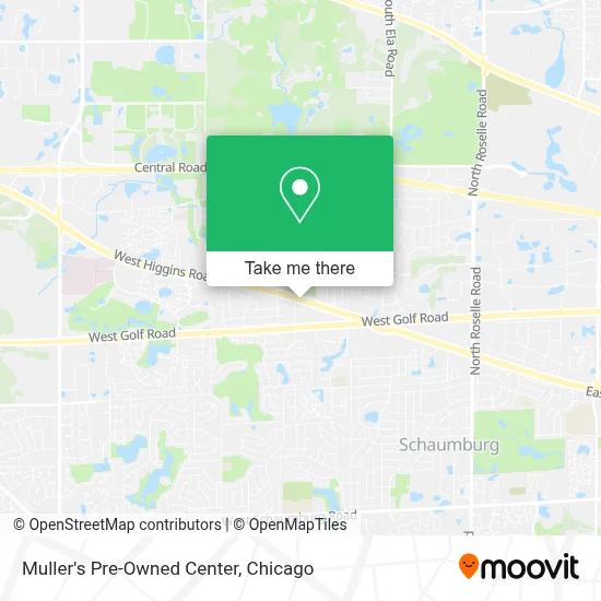 Muller's Pre-Owned Center map