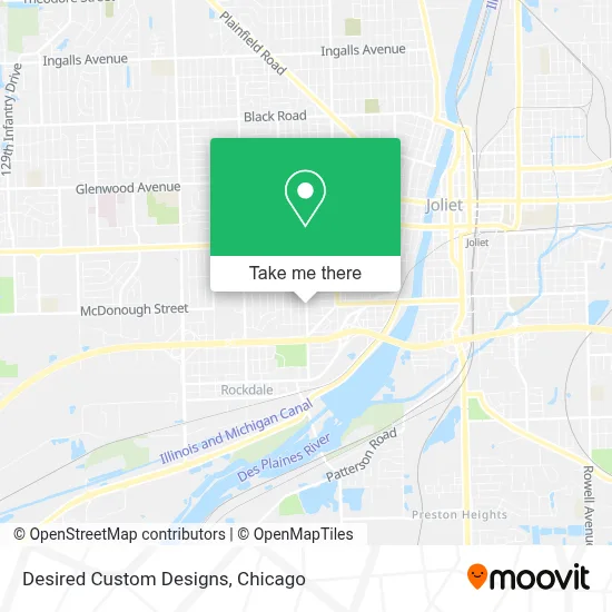 Desired Custom Designs map