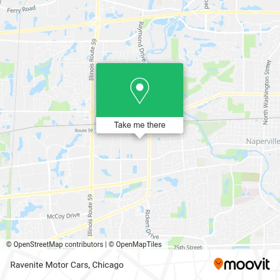 Ravenite Motor Cars map