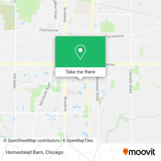 Homestead Barn map
