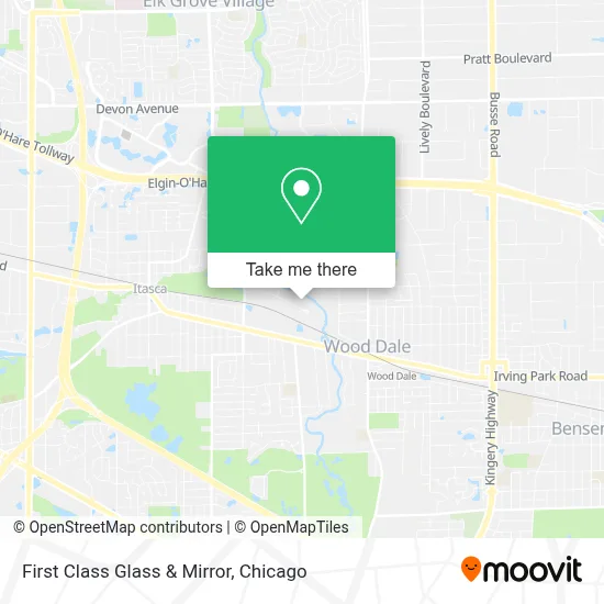 First Class Glass & Mirror map