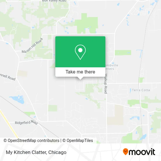 My Kitchen Clatter map
